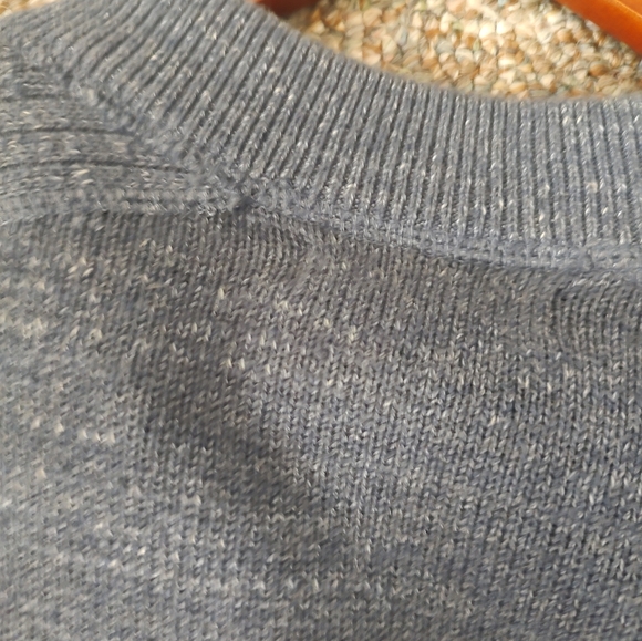 Banana Republic Men's Cardigan Sweater Small Blue Dual Zippers - Picture 9 of 10